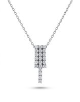 Collana John Richmond Donna in Titanio Diamante Lab Grown JRETN13WW
